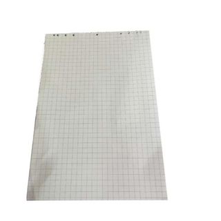 ITERNET BLOCCHI PER LAVAGNA 65X95 CM 20 FOGLI A QUADRETTI CON FORATURA BIANCO C…