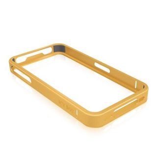 Icy Box IB-i045-Gd Protection Frame per iPhone 4/4S, Alluminio - Oro