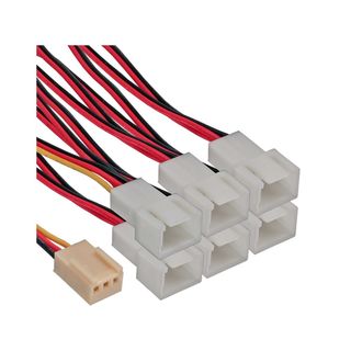 InLine Adattatore da 6x 3 Pin ad 1x 3 Pin - 12V