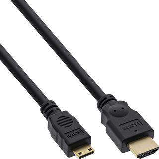 InLine Cavo HDMI / Mini HDMI High Speed 19pin Type-A a Type-C - Contatti dorati…