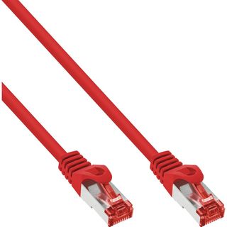 InLine Cavo Patch 10m Cat.6 1000 Mbit RJ45 - Rosso