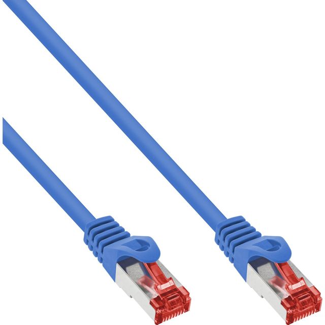 InLine Cavo Patch 2m Cat.6 1000 Mbit RJ45 - Blu
