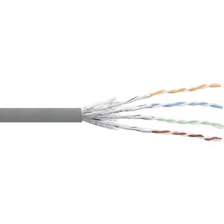 InLine Matassa Cavo Patch 100m Cat.6 1000 Mbit RJ45 - Grigio