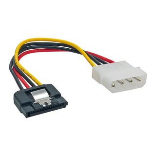 InLine SATA Power Adapter 4-pin Molex - 15cm