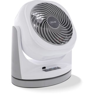 InLine SmartHome Ventilatore da Tavolo WLAN - Oscillante, Bianco/Grigio