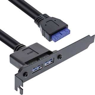InLine Staffa PCI 2x USB 3.0 con Header interno - 50cm