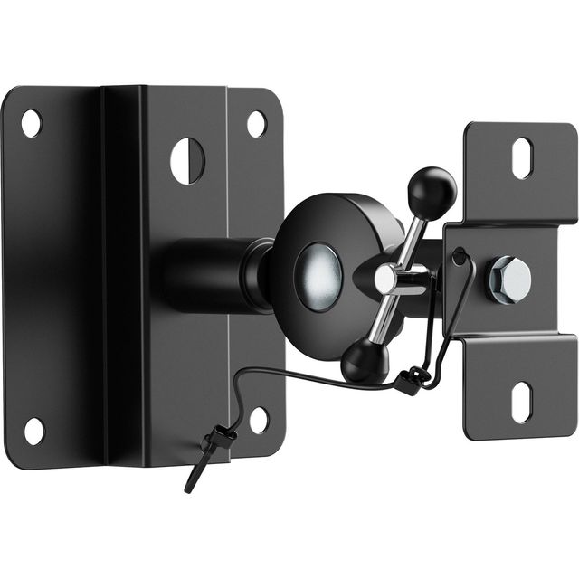 InLine Staffe supporto da parete per casse acustiche, 2 Pezzi - Nero