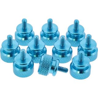 InLine Viti Zigrinate, 10pz - Blu