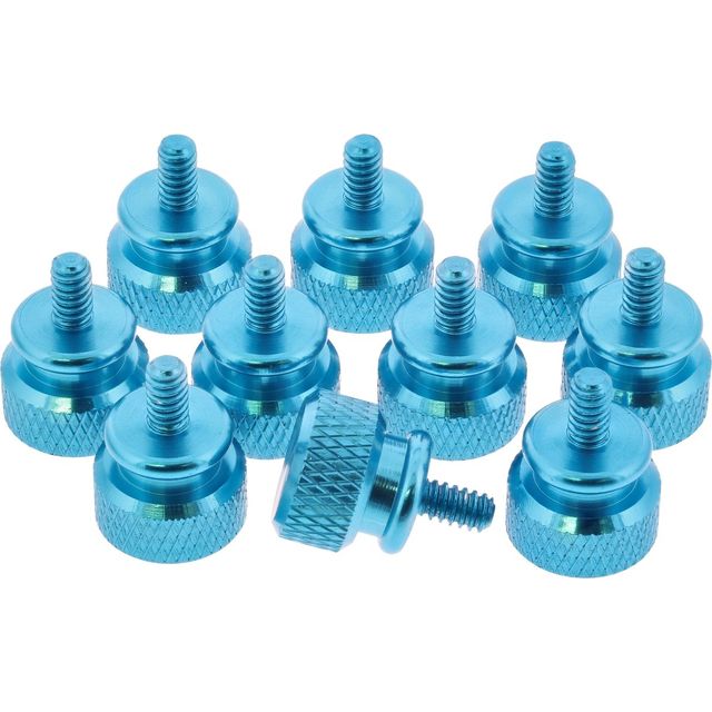 InLine Viti Zigrinate, 10pz - Blu