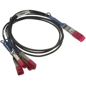 Dell 100GbE Direct Attach - Cavo di breakout - QSFP28 (M) a QSFP28 (M) - 3 m - …