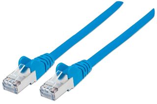 Intellinet 10m CAT6a S/FTP cavo di rete Blu S/FTP (S-STP)
