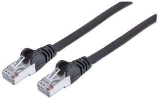 Intellinet 15m CAT6a S/FTP cavo di rete Nero S/FTP (S-STP)