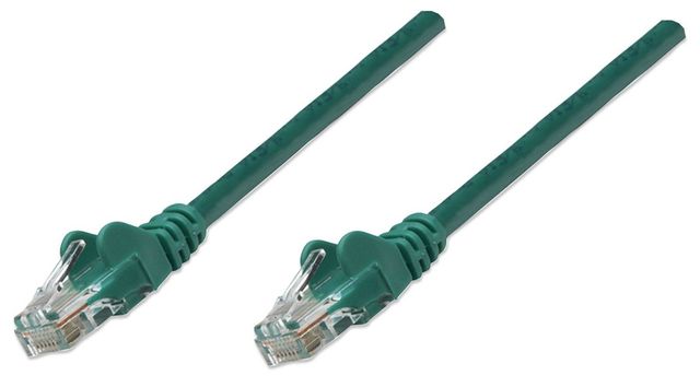 Intellinet 343718 Patchcord UTP 5m C6 verde