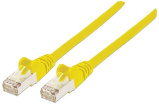 Intellinet 350495 cavo di rete Giallo 2 m Cat6a S/FTP (S-STP)