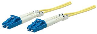 Intellinet 471893 cavo a fibre ottiche 3 m LC OS2 Giallo