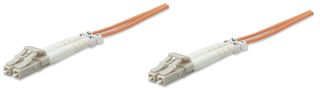 Intellinet 5.0m LC M/M cavo a fibre ottiche 5 m OM1 Arancione