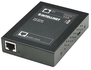 Intellinet 560443 divisore di rete Supporto Power over Ethernet (PoE) Nero