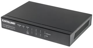 Intellinet 561174 Switch Gigabit 5 porte PoE+ 1SFP