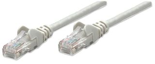 Intellinet 5m Cat5e UTP cavo di rete Grigio U/UTP (UTP)