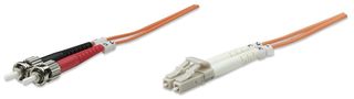 Intellinet 5m LC/ST cavo a fibre ottiche OM1 Arancione