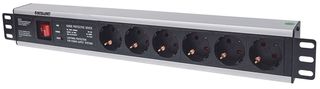 Intellinet 713962 unita di distribuzione dell'energia (PDU) 6 presa(e) AC 1.5U …