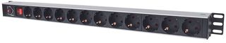 Intellinet 714044 unita di distribuzione dell'energia (PDU) 12 presa(e) AC 1U N…