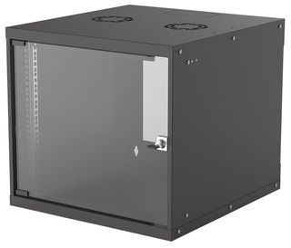 Intellinet 714808 Armadio a muro 9U 54/56 nero piatto