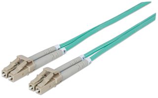 Intellinet 750066 cavo a fibre ottiche 3 m LC OM3 Colore acqua