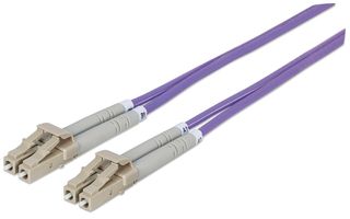 Intellinet 750875 cavo a fibre ottiche 1 m LC OM4 Viola