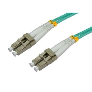 Intellinet Fiber cable LC-LC duplex 2m MM 50/125 OM3
