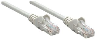 Intellinet RJ-45 M/M, 10m cavo di rete Grigio Cat6 U/UTP (UTP)