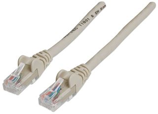 Intellinet RJ-45 M/M, 20m cavo di rete Grigio Cat6 U/UTP (UTP)