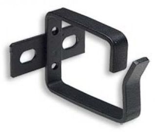 Intellinet Rack 19" Single cable management bracket 1U, 44x44x68mm, black