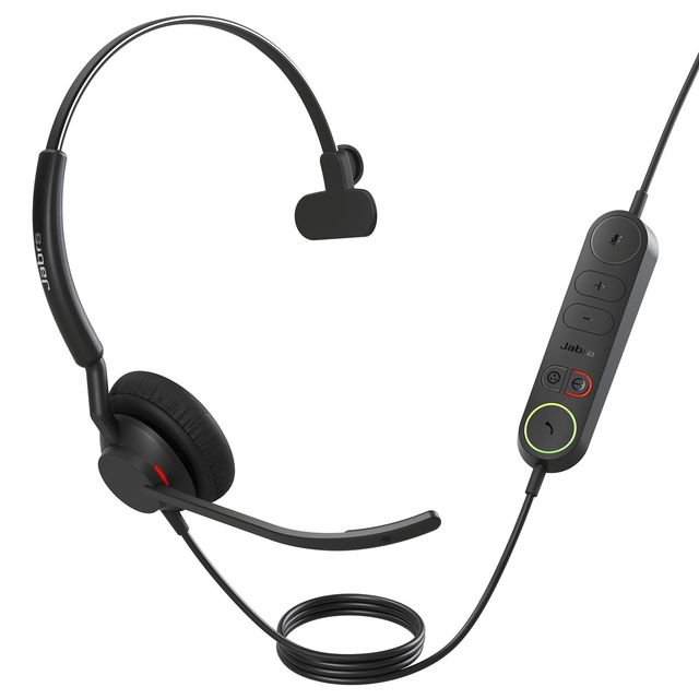 Jabra 4093-419-299 Engage 40 Cuffia Mono USB-C Cablata per Ufficio e Call Center