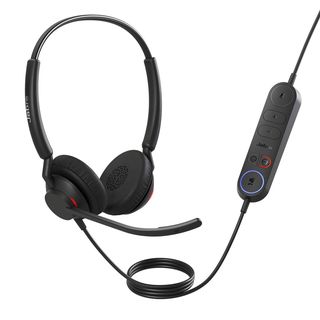 Jabra 4099-413-299 Engage 40 Cuffie Stereo USB-C Cablate per Ufficio e Centro A…