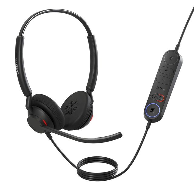 Jabra 4099-413-299 Engage 40 Cuffie Stereo USB-C Cablate per Ufficio e Centro A…
