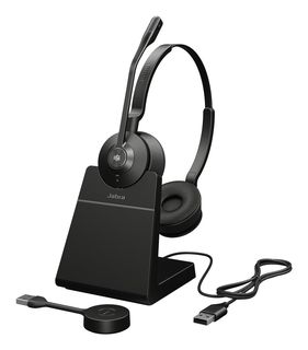 Jabra 9659-455-111 Engage 55 SE Cuffia Wireless da Ufficio con Supporto
