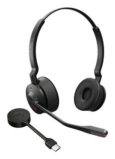 Jabra Engage 55 SE Stereo - Cuffie con microfono - over ear - DECT - senza fili…