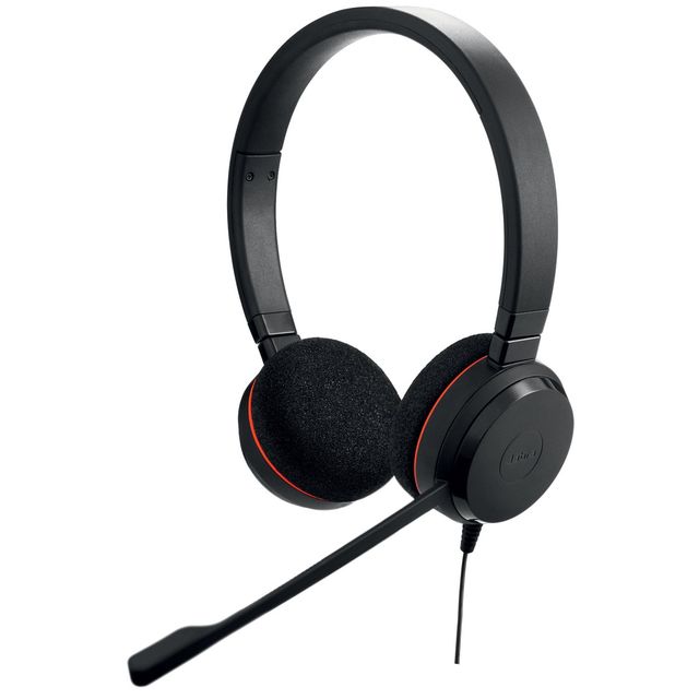 Jabra Evolve 20 USB-C MS Stereo Auricolare Cablato A Padiglione Ufficio USB tip…