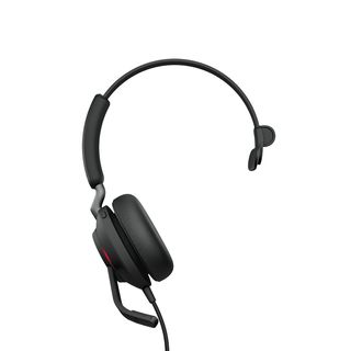 Jabra Evolve2 40, UC Mono Auricolare Cablato A Padiglione Ufficio USB tipo A Bl…