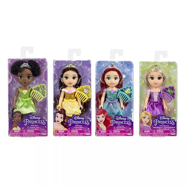 Jakks - Disney Princess bambole Petite 15 cm assortimento 218624-A1V1-GEN-EU