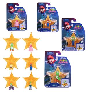 Jakks - Super Mario Galaxy Assortimento di Mini Figures con Accessorio Basic 43…