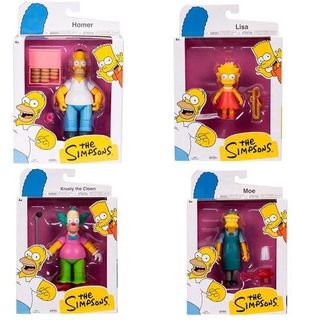 Jakks - The Simpsons personaggi articolati 13 cm (serie differenti) 176614-GEN