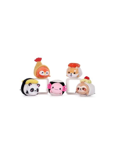 KAWAII KUTIES PELUCHE SUSHI ROLLS 5 ASSORTITI 24CM
