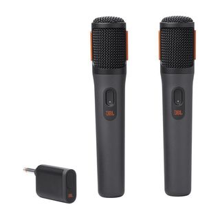 KIT MICROFONI DOPPIO PARTYBOX WIRELESS NERO (JBLPBWIRELESSMIC)