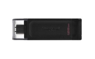 Kingston Pendrive USB-C 3.2 128GB DT70/128GB Black - <p>Kingston&rsquo;s DataTr…
