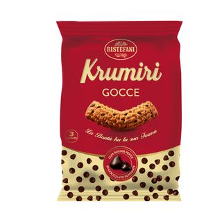 Krumiri gocce di cioccolato 27gr Bistefani