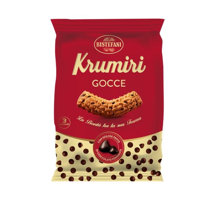 Krumiri gocce di cioccolato 27gr Bistefani