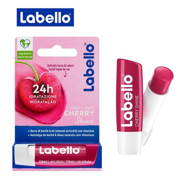 LABELLO BURRO CACAO CHERRY SHINE 4.8G