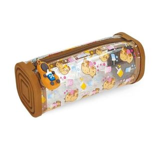 LEBEZ CAPIBARA ESPOSITORE ASTUCCIO TASCHETTA IN PLASTICA CHIUSURA CON ZIP SOGGE…